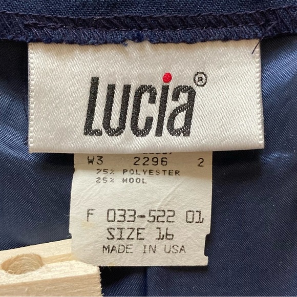 Vintage Lucia Deadstock Pleated Trousers | Fully Lined and Machine Washable - Picture 4 of 10